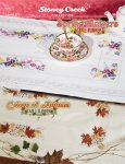 Spring Flowers & Colors of Autumn Table Runner (image for) Spring Flowers & Colors of Autumn Table Runner
